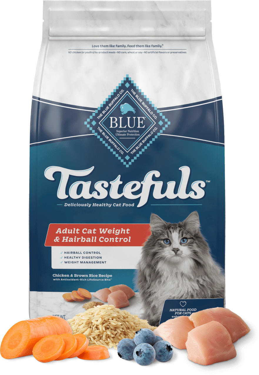 BLUE Buffalo Tastefuls Chicken And Brown Rice Recipe - Adult Cat (Dry)